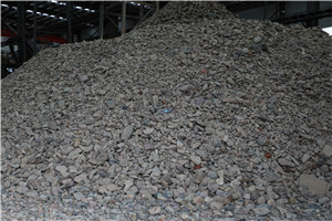 日产1400吨麻石采砂设备  